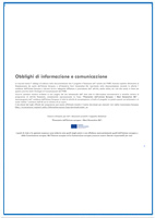 Obblighi di informazione e comunicazione