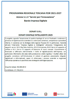 PROGRAMMA REGIONALE TOSCANA FESR 2021-2027 - Azione 1.1.3 Servizi per l'innovazione - Bando Impresa Digitale